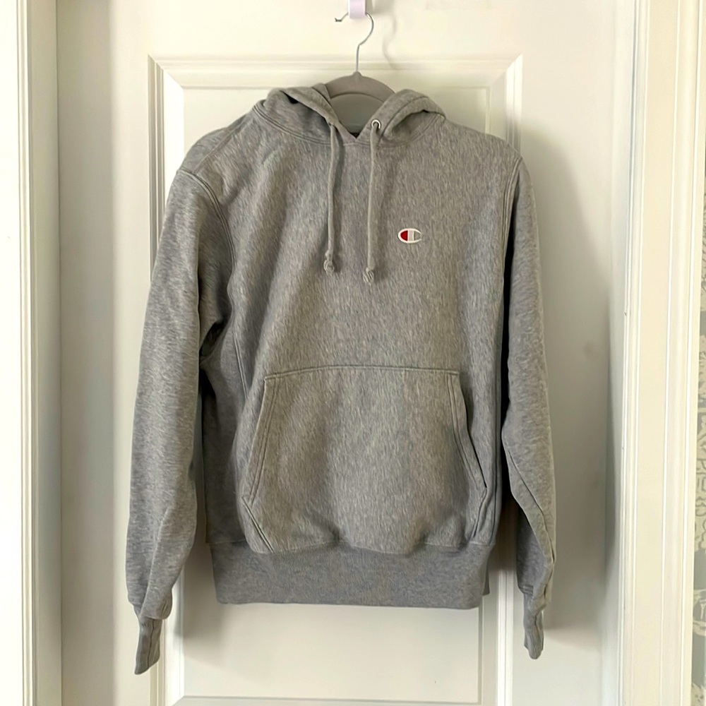 Grey hoodie for teenager S